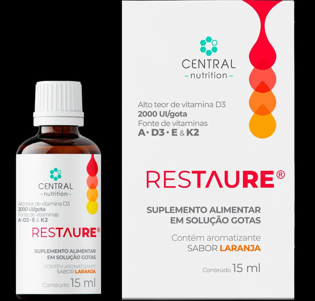Frasco e caixa RESTAURE
